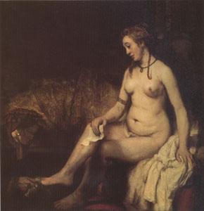 Rembrandt Peale Bathsheba at Her Bath (mk05)